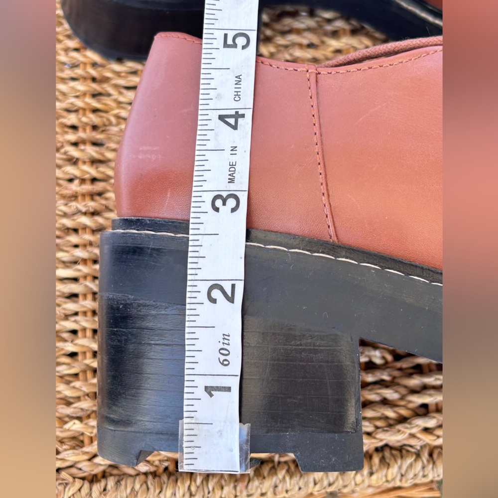 Madewell‎ Women’s The Hempstead Desert Boot Leather Lug Sole Size 9.5 - Picture 12 of 12